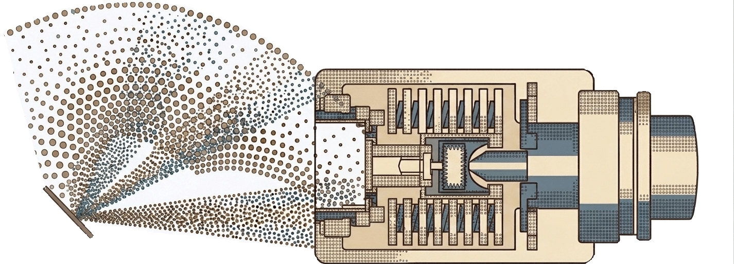 Precision laser spectroscopy diagram